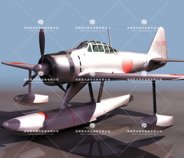 米东3D模型飞机_