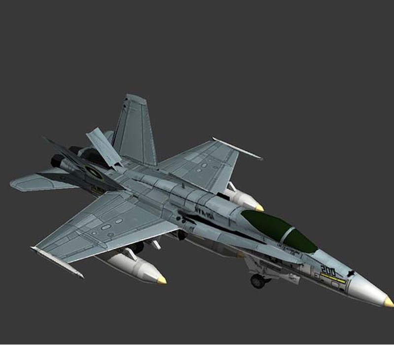 米东3D f18舰载战斗机 (2)